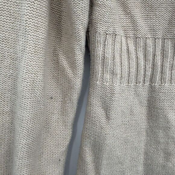 New York & Company Vintage Style Beige Hooded Acrylic Sweater Small - Picture 6 of 7